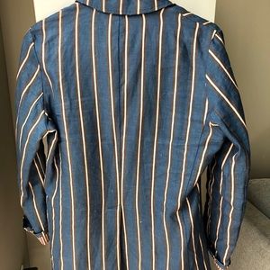 Korean designer brand linen blazer